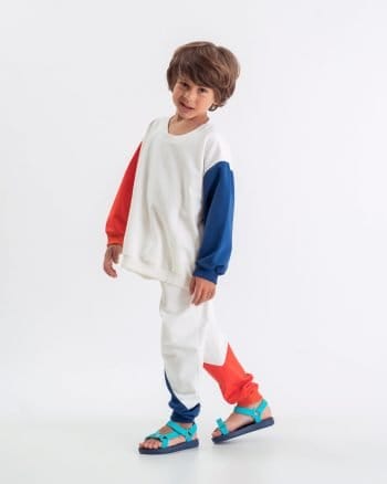 Calça Color Block