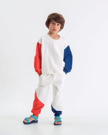 Casaco Color Block